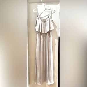 Chic Cream Maxi Dress